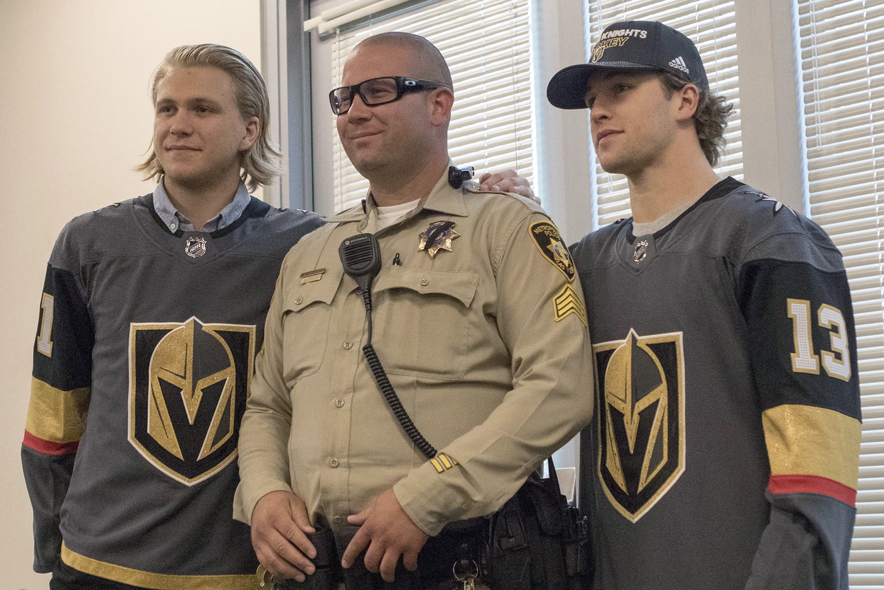 Vegas Golden Knights’ uniforms stay true to owner’s colors Las Vegas