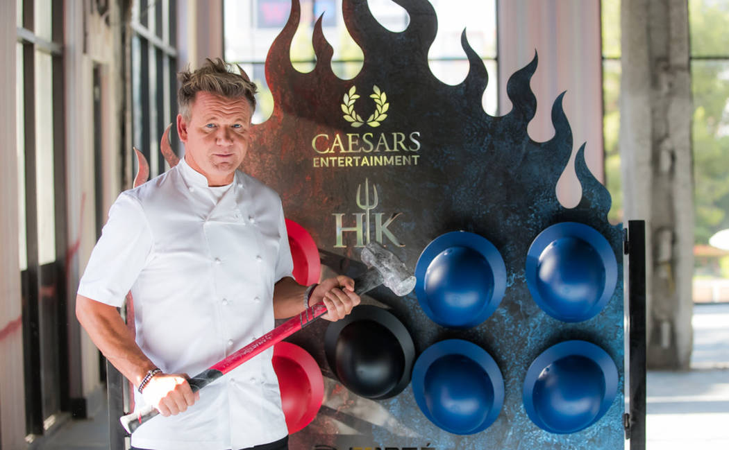 Gordon Ramsay plans to open Hell’s Kitchen restaurant on the Strip this winter. (Courtesy of Gordon Ramsay on Instagram @gordongram)