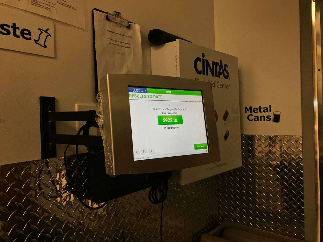 The electronic LeanPath system tracks the food waste in Ikea's cafes and kitchens and creates reports on how much food was tossed, its dollar value and any trends in disposal. (Madelyn Reese/View) ...