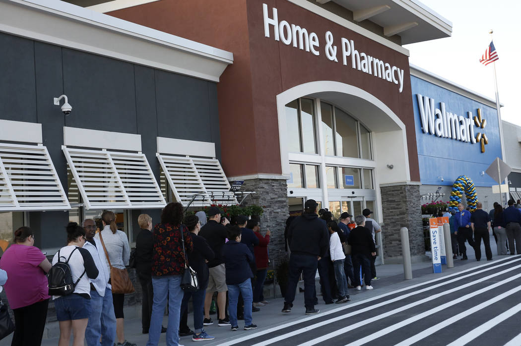 New Walmart supercenter opens in Las Vegas Valley
