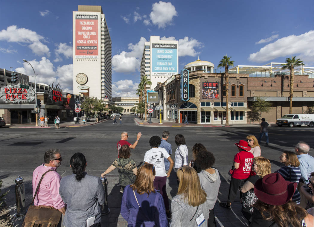 Walking tour explores downtown Las Vegas’ past, present, future | Las Vegas Review-Journal