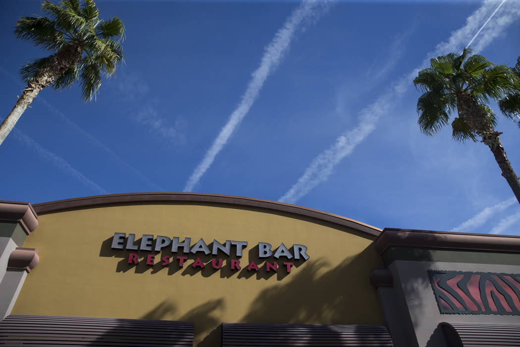 Elephant Bar at The District at Green Valley Ranch in Henderson, Wednesday, Nov. 8, 2017. Elephant Bar has filed for bankruptcy in a Las Vegas court. Erik Verduzco Las Vegas Review-Journal @Erik_V ...