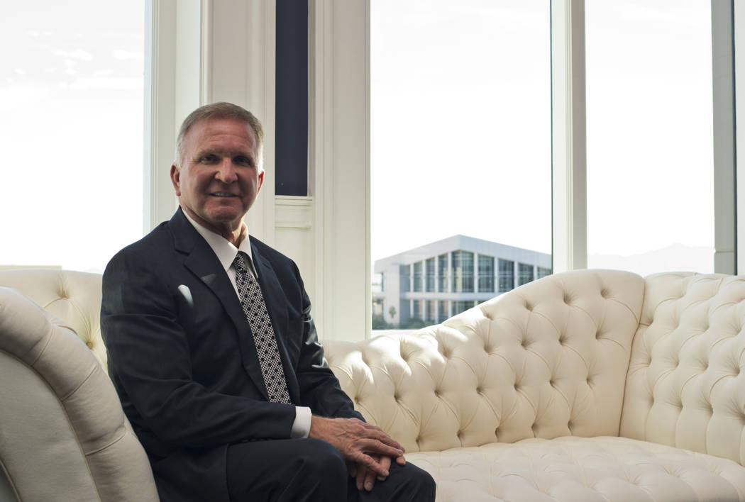 Attorney Robert Eglet at his office at the Eglet Prince law firm in downtown Las Vegas on Friday, Nov. 10, 2017. Daniel Clark/Las Vegas Review-Journal Follow @DanJClarkPhoto