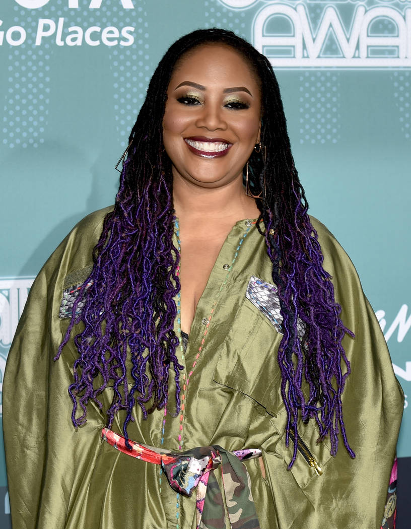 Singer Lalah Hathaway on the Soul Train Awards 2017. (Glenn Pinkerton Las Vegas News Bureau)