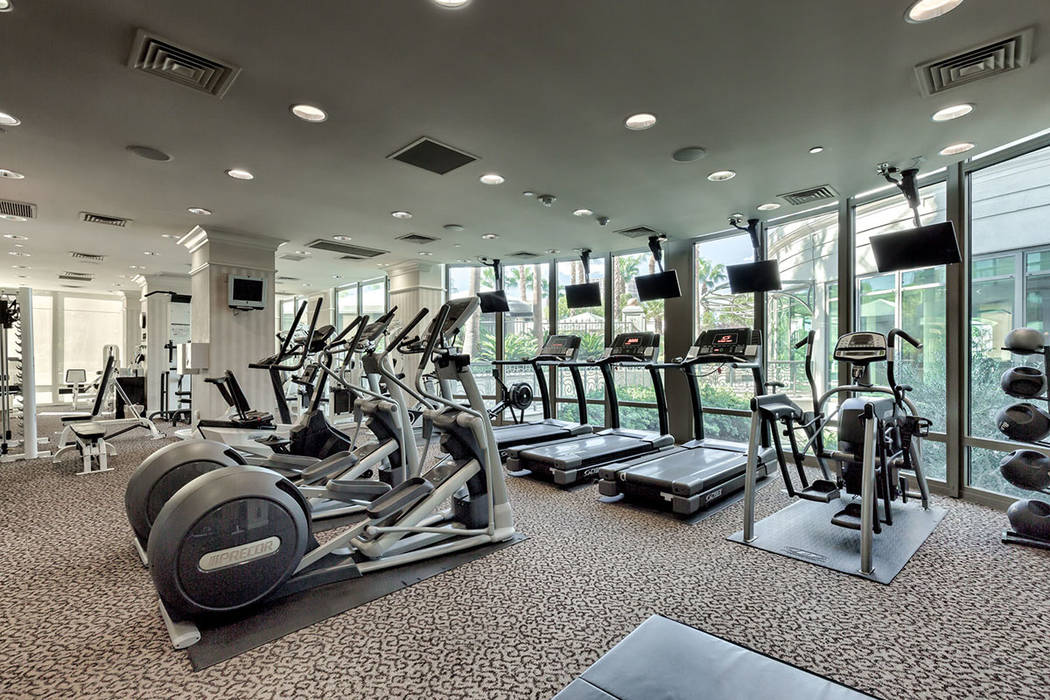 The gym. (Synergy|Sotheby’s International Realty)