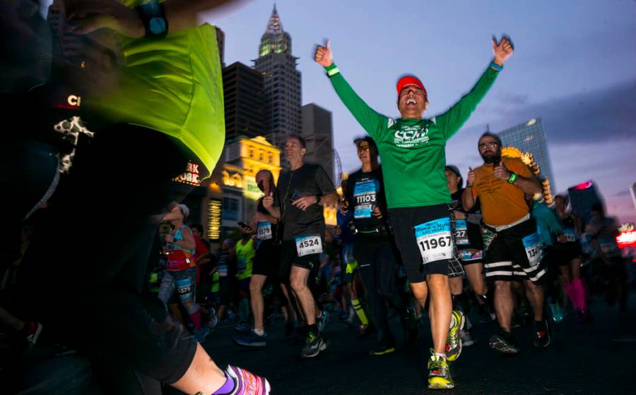 Runners show their ‘Vegas Strong’ side at Las Vegas marathon Las