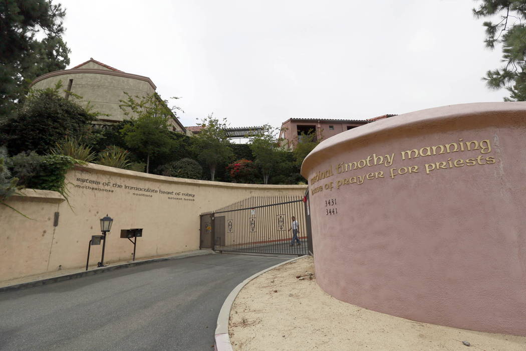 The Sisters of the Immaculate Heart of Mary property is seen in the Los Feliz area of Los Angeles in 2015. (AP Photo/Nick Ut, File)
