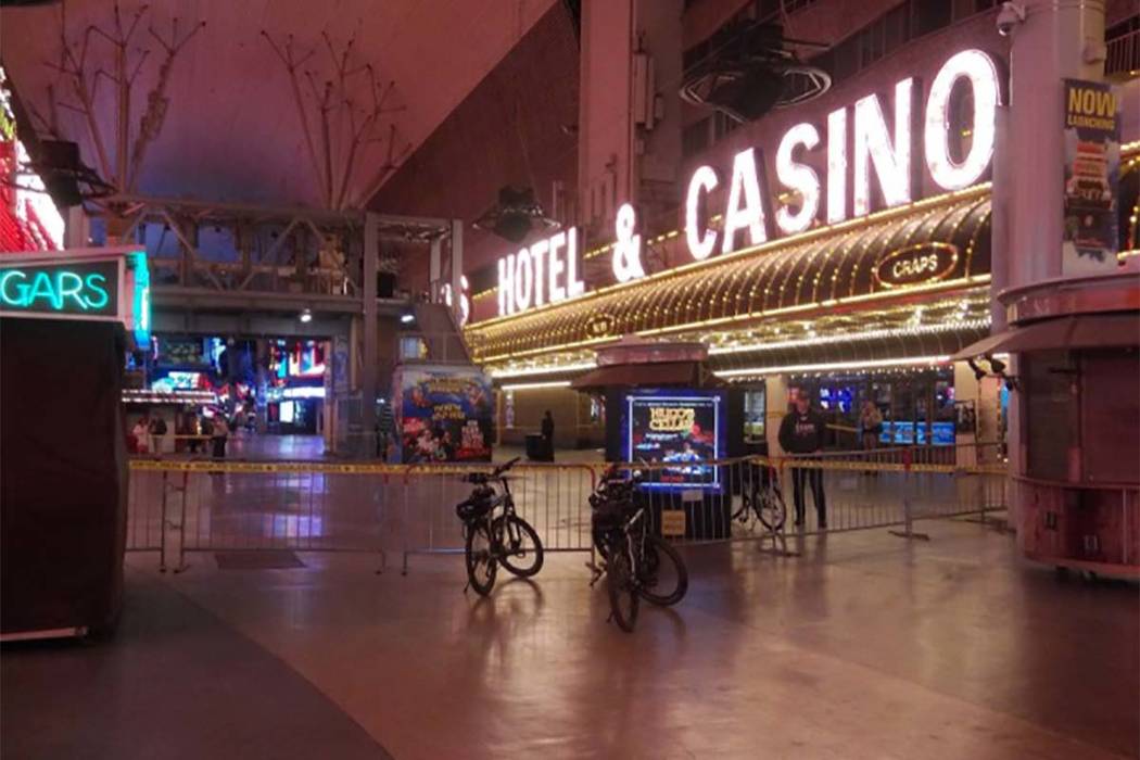 1 dead after being shot on Fremont Street in downtown Las Vegas