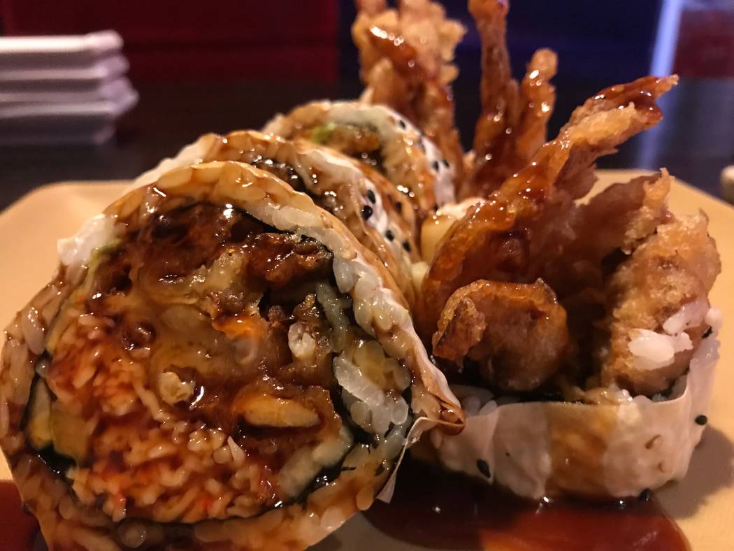 Tempura cheesecake a treat at Sushi Loca in Centennial Hills North