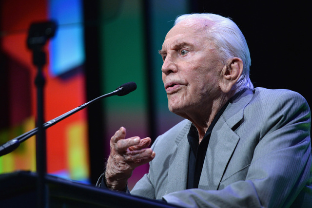 Actor Kirk Douglas on May 8, 2013 in Beverly Hills, California. (Alberto E. Rodriguez/Getty Images/Thinkstock)