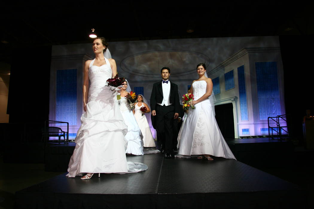 Laura Covington/Bridal Spectacular
One of the 52 Bridal Spectaculars staged at Cashman Center over a 26-year period.