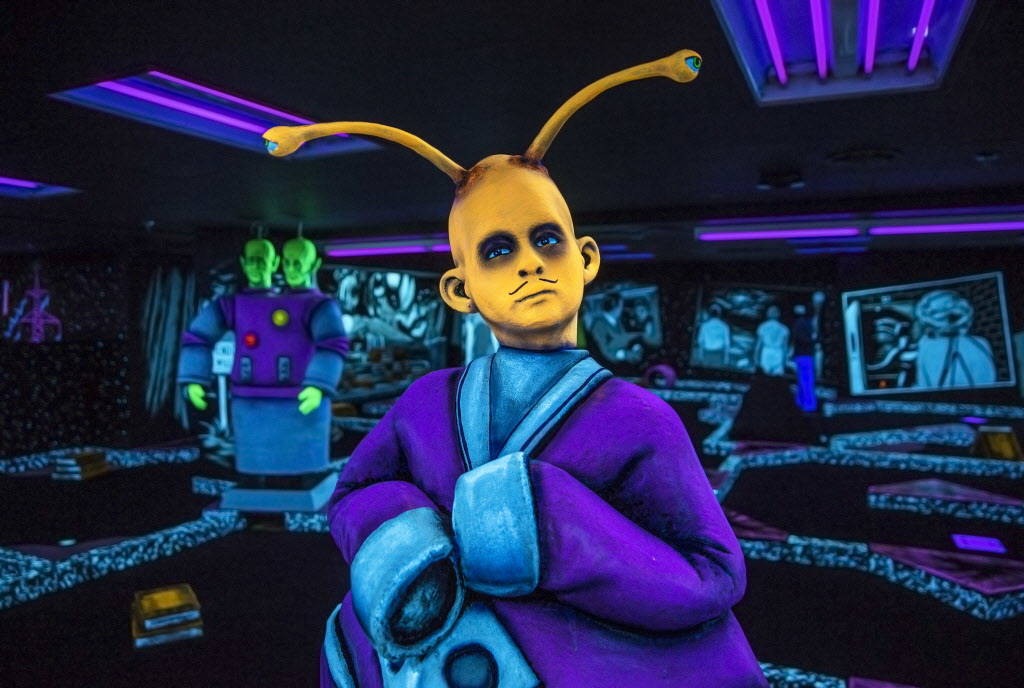 "The Twilight Zone by Monster Mini Golf" on Wednesday, Dec. 6, 2017, at Bally's hotel-casino, in Las Vegas. Benjamin Hager Las Vegas Review-Journal @benjaminhphoto