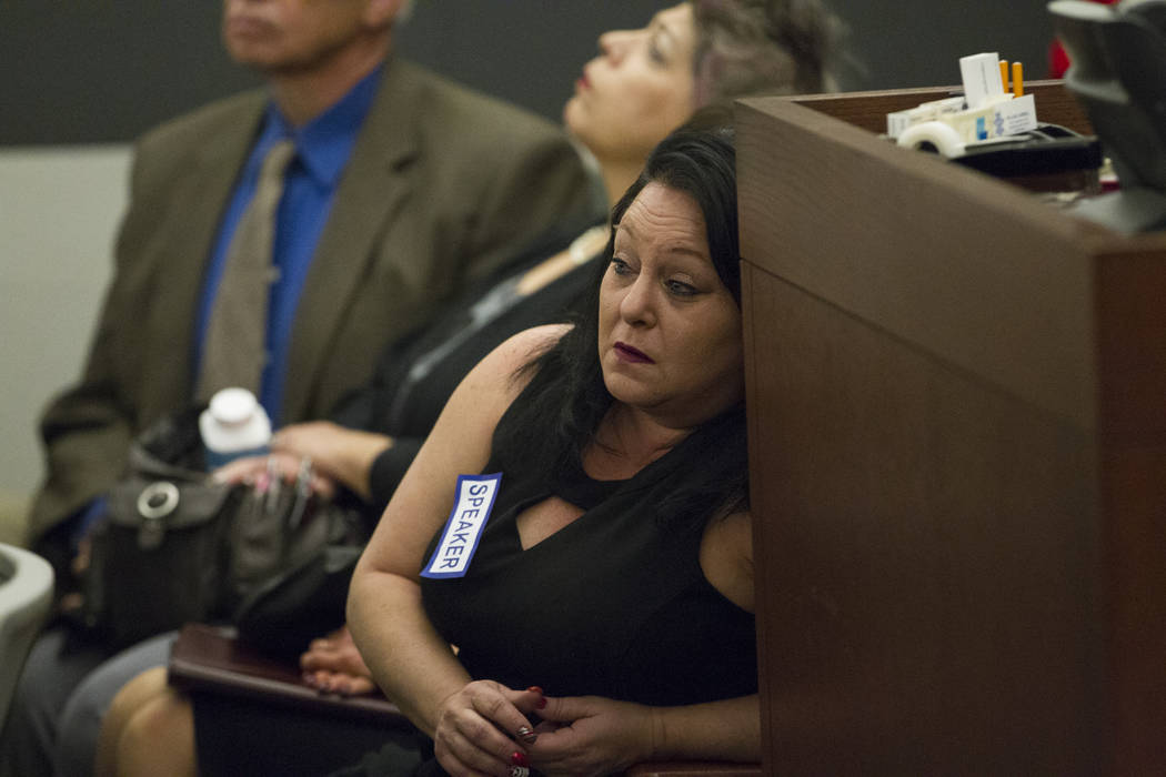 Keri Macknin, the daughter of Michael Macknin, a former police officer and casino company investigator who died in 2013, and the victim of former attorney Robert Graham, accused of swindling more ...