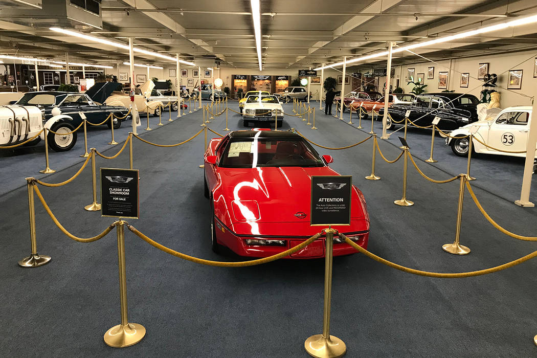 Vintage vehicles now on display at the Wynn Las Vegas