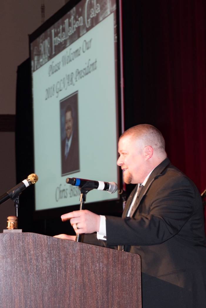 Chris Bishop is the 2018 Greater Las Vegas Association of Realtors president. (Greater Las Vegas Association of Realtors)