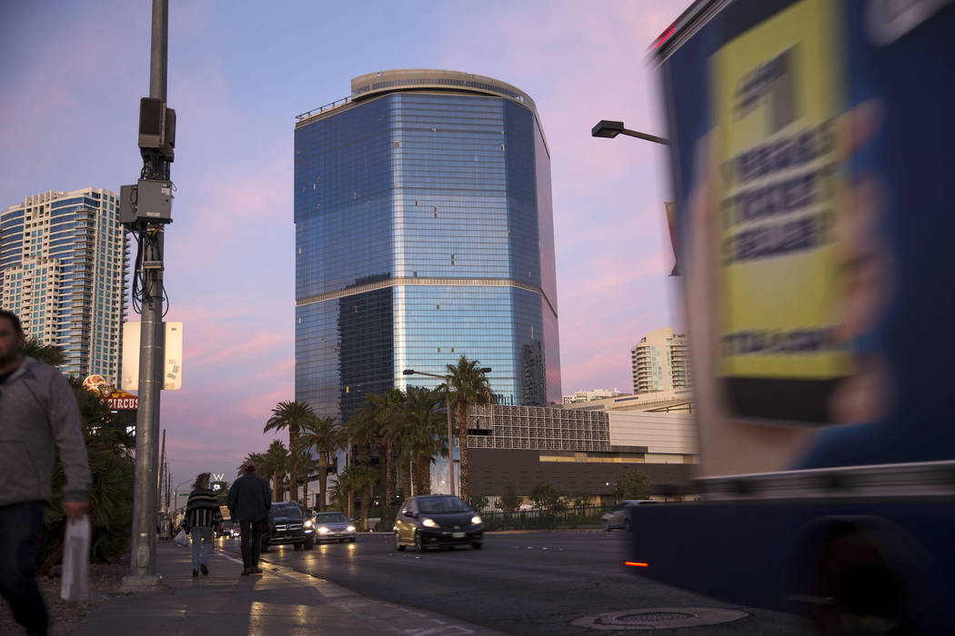 Unfinished Fontainebleau on Las Vegas Strip Project Blue The