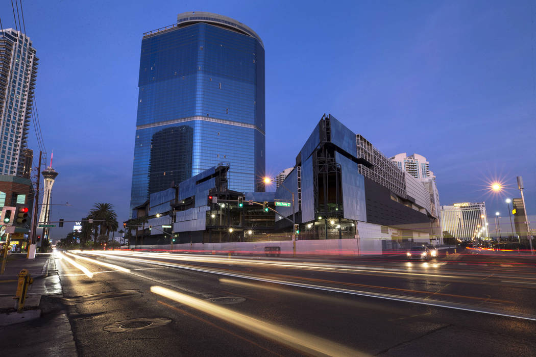 Unfinished Fontainebleau on Las Vegas Strip Project Blue The