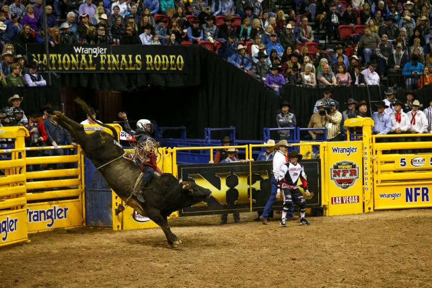 2017 National Finals Rodeo, Day 6 — PHOTOS Las Vegas ReviewJournal
