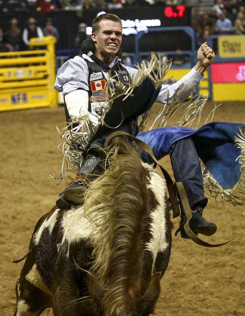 2017 National Finals Rodeo, Day 7 — PHOTOS | Las Vegas Review-Journal
