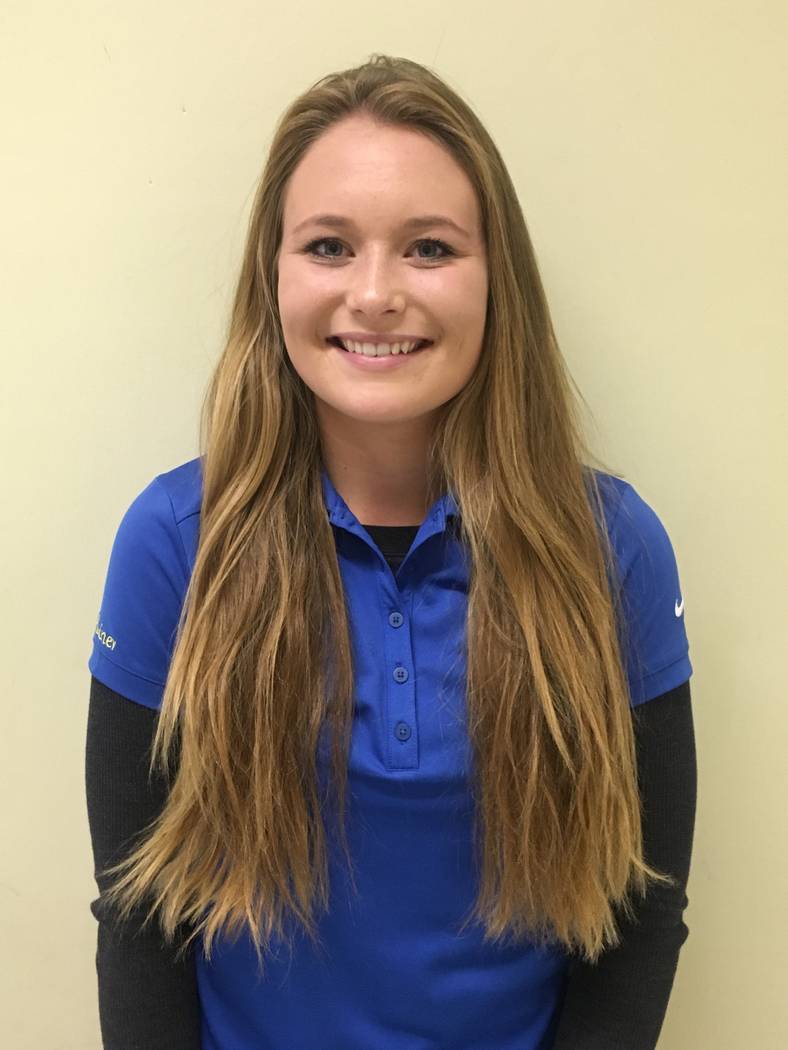 Reed's Kaitlin Fleiner is a member of the Las Vegas Review-Journal's all-state girls golf team.