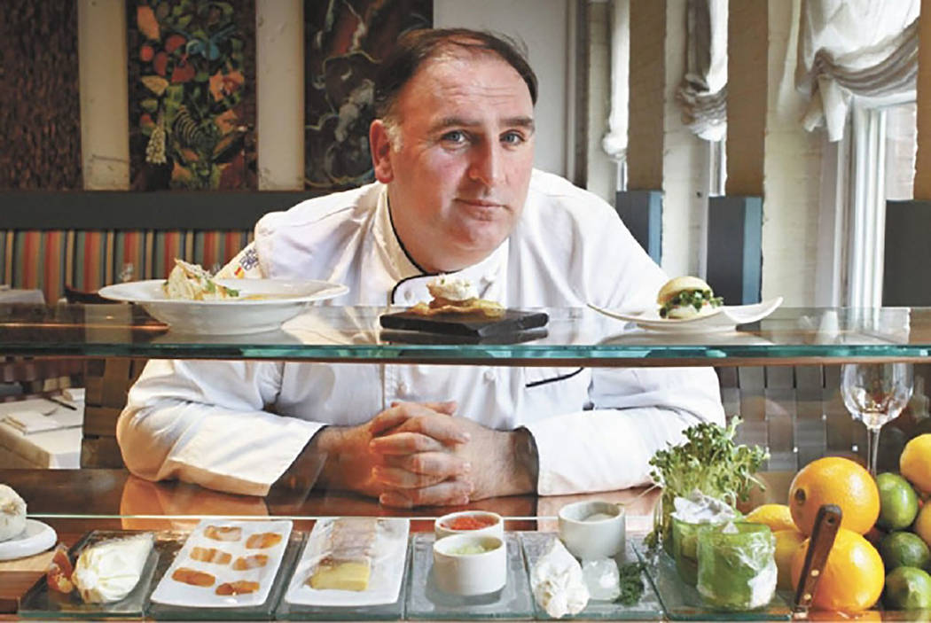 Chef Jose Andres has been working to get meals to people in Puerto Rico who've been displaced by Hurricane Maria. (File photo)