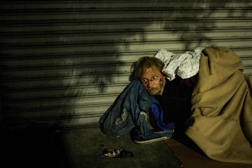 Skid Row in Los Angeles battles poverty, drug addiction 