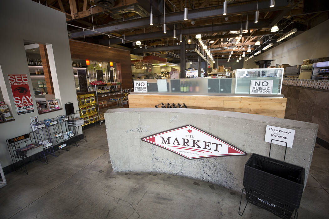 The Market Tuesday, Dec. 19, 2017, in downtown Las Vegas. Richard Brian Las Vegas Review-Journal @vegasphotograph