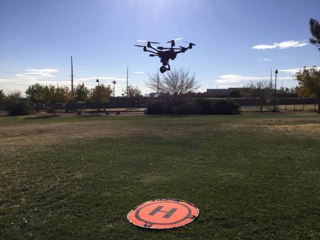 Las Vegas police drones will monitor New Year’s Eve crowds Las Vegas