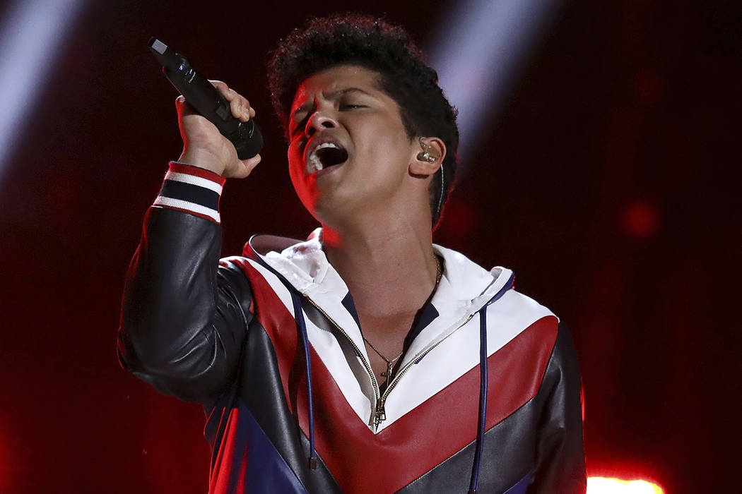 Maroon 5, Bruno Mars, more lead NYE lineup in Las Vegas New Year’s