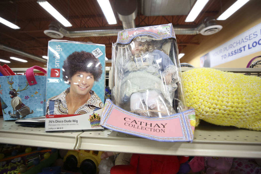 Toys for sale at the Goodwill store located at 1390 American Pacific Drive in Henderson on Thursday, Dec. 28, 2017. Richard Brian Las Vegas Review-Journal @vegasphotograph