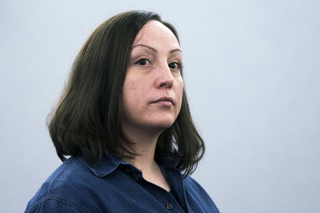 Kirstin Lobato, who has long claimed her innocence in a 2001 killing, appears in Regional Justice Center on Wednesday Jan. 04, 2017. The Innocence Project has agreed to take her case. Jeff Scheid/ ...