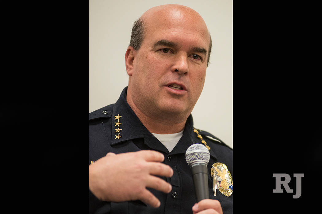 Former Henderson Police Chief Patrick Moers (Las Vegas Review-Journal)