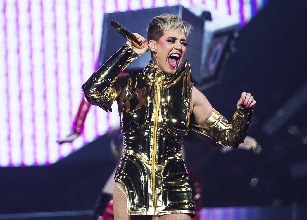 Katy Perry’s Las Vegas show goes on wild ride into pop culture Music