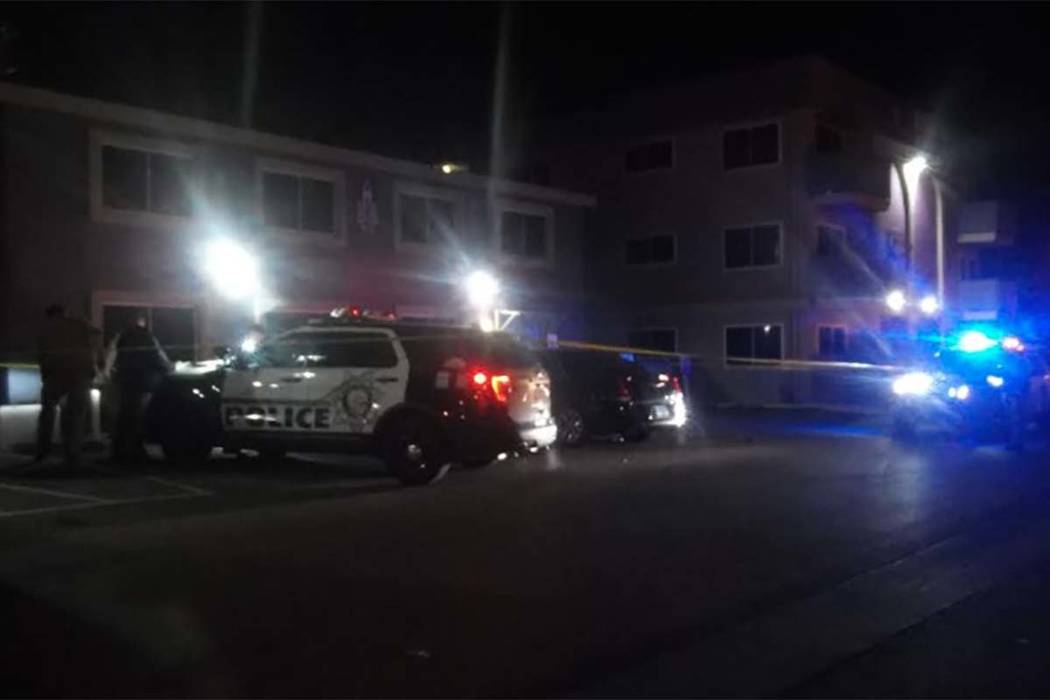 Las Vegas Security Officer Finds Man Shot