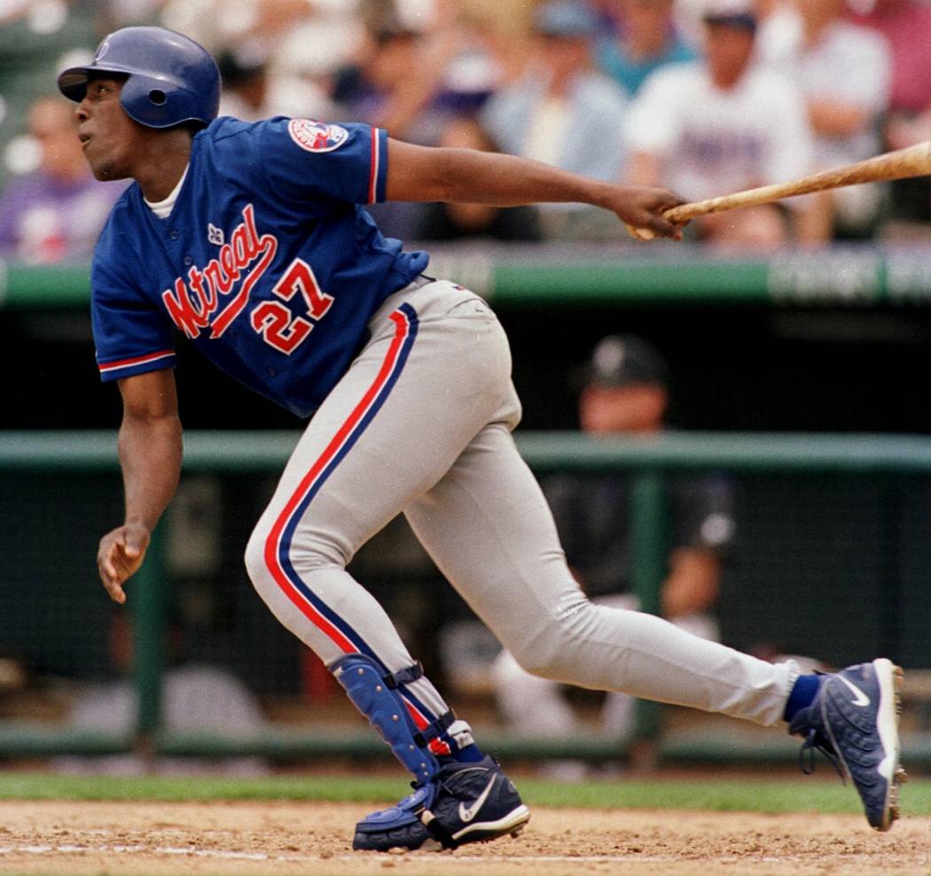 In this Sunday, Aug. 15, 1999 file photo, Montreal Expos' Vladimir