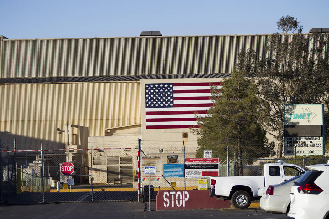 Henderson plant will suspend titanium production in wake of explosion