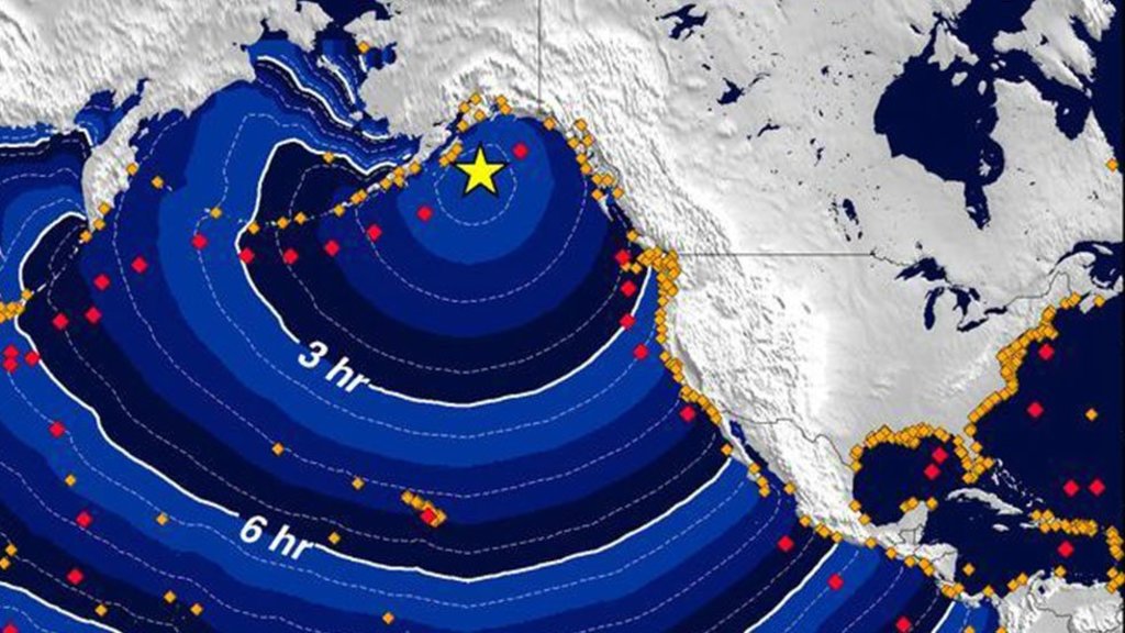 West coast tsunami watch