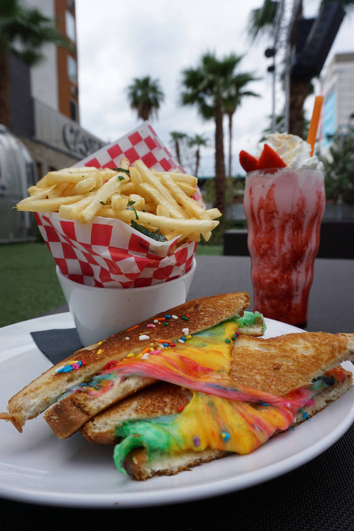 Fiddlestix has Unicorn Grilled Cheese on their secret menu — VIDEO