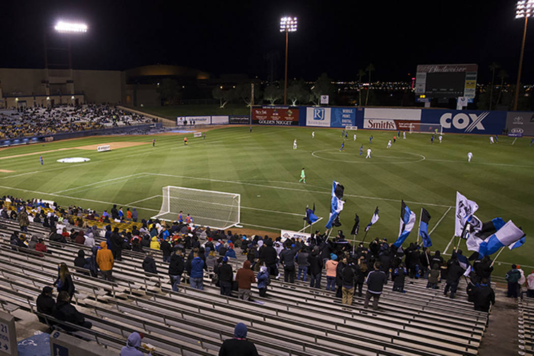 Las Vegas Lights FC put singlegame tickets up for sale Las Vegas