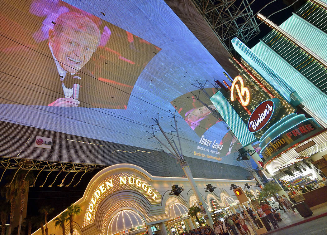 Fremont Street Experience Light Show Due For A Flashy