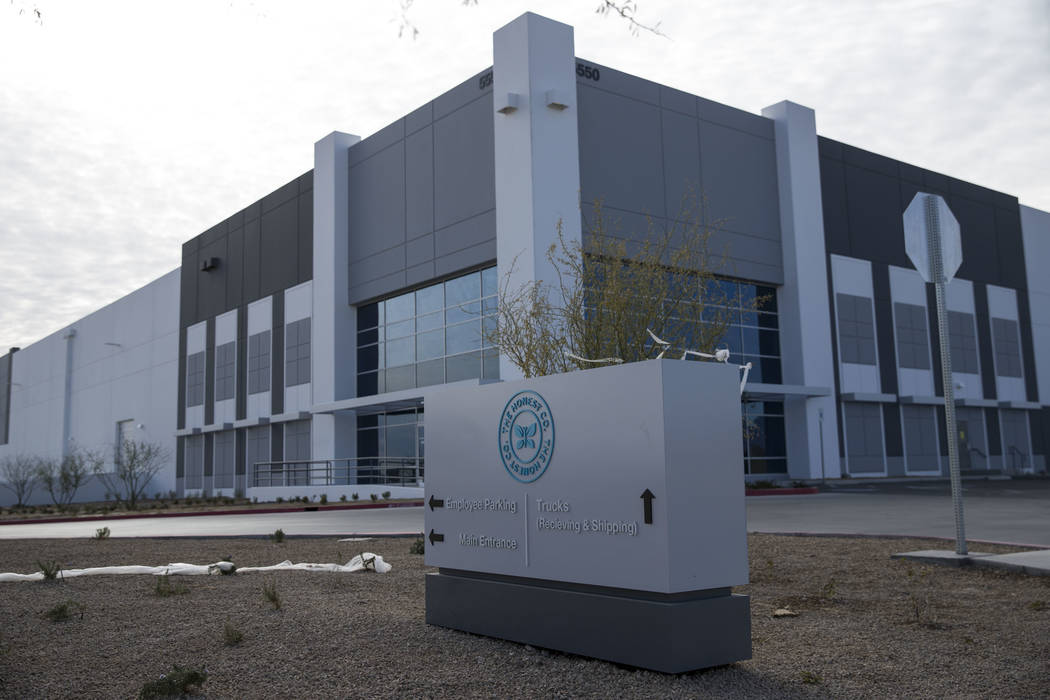 An Honest Company center, in North Las Vegas, Wednesday, Jan. 3, 2018. Erik Verduzco/Las Vegas Review-Journal