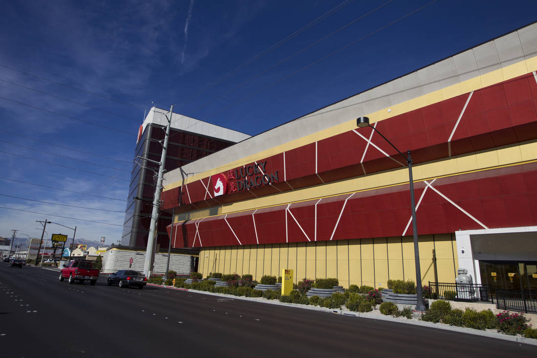 The Lucky Dragon hotel-casino in Las Vegas, Thursday, Jan. 4, 2018. Erik Verduzco/Las Vegas Review-Journal