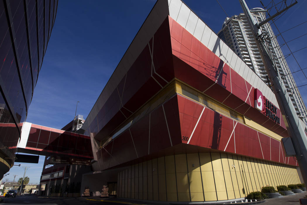 The Lucky Dragon hotel-casino in Las Vegas, Thursday, Jan. 4, 2018. Erik Verduzco/Las Vegas Review-Journal
