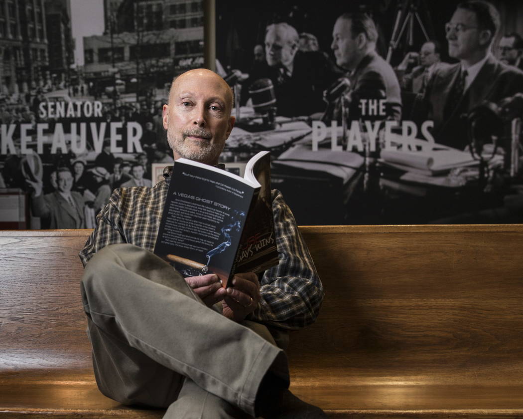 Local author Brian Rouff at the Mob Museum on Thursday, January 4, 2018, in Las Vegas. Benjamin Hager Las Vegas Review-Journal @benjaminhphoto