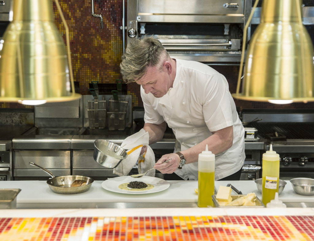 Gordon Ramsay opens Hell's Kitchen on Las Vegas Strip ...