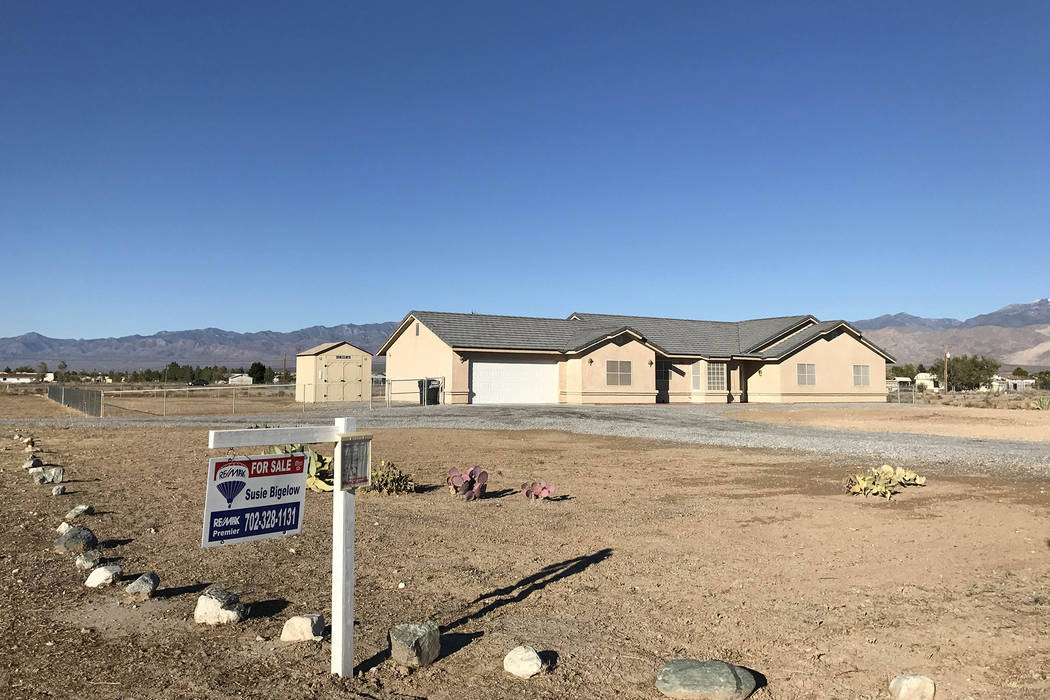 A total of 46,598 homes sold in 2017. (Mick Akers/Pahrump Valley Times)