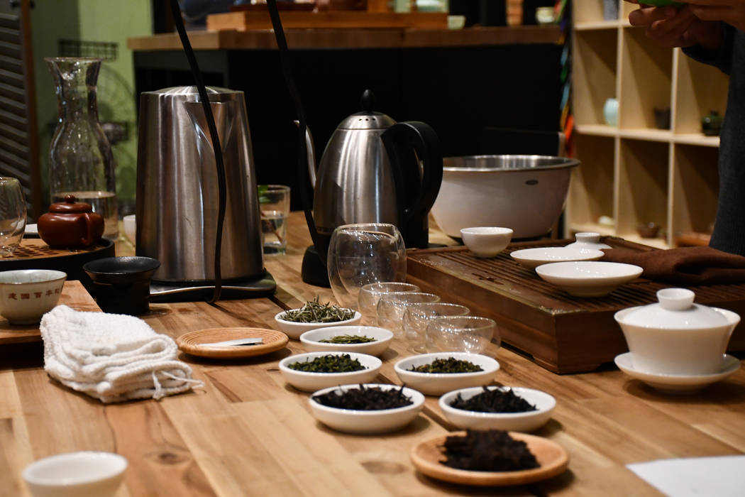On Jan. 9, Tea and Whisk, a Henderson tea store hosted a class about Chinese teas. Participants could try different flavors, learn about the proper way to brew tea and different regions of China w ...