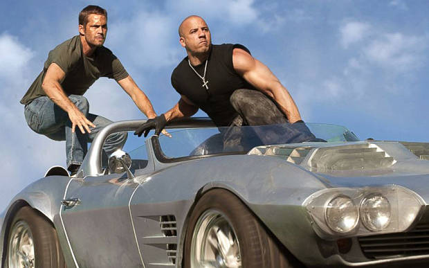 Brian O'Conner (Paul Walker) and Dom Toretto (Vin Diesel) in a reunion of returning all-stars from every chapter of the explosive franchise built on speed "Fast Five."