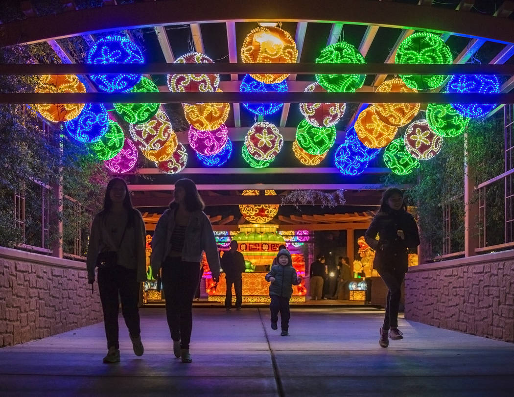 International lantern festival lights up North Las Vegas park — PHOTOS