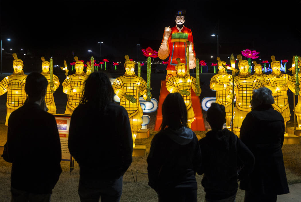 International lantern festival lights up North Las Vegas park — PHOTOS North Las Vegas Local